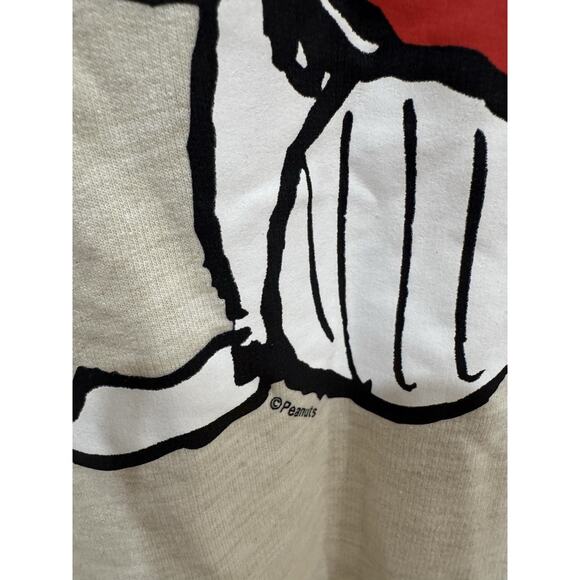 Peanuts Plus Size~ 4x Black ~ Snoopy Love Heart Valentines Peanuts Lightweight - Picture 3 of 6